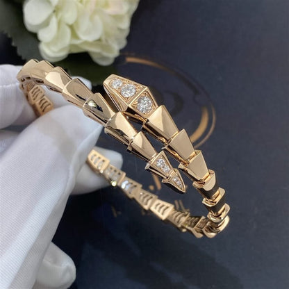 [Super]SERPENTI BRACELET DIAMONDS PINK GOLD