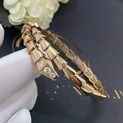 [Super]SERPENTI BRACELET DIAMONDS PINK GOLD