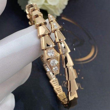 [Super]SERPENTI BRACELET DIAMONDS PINK GOLD