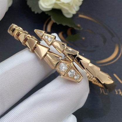[Super]SERPENTI BRACELET DIAMONDS PINK GOLD