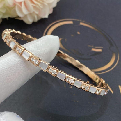 [Super]SERPENTI BRACELET PINK GOLD MOP DIAMOND