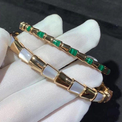 [Super]SERPENTI BRACELET PINK GOLD MOP