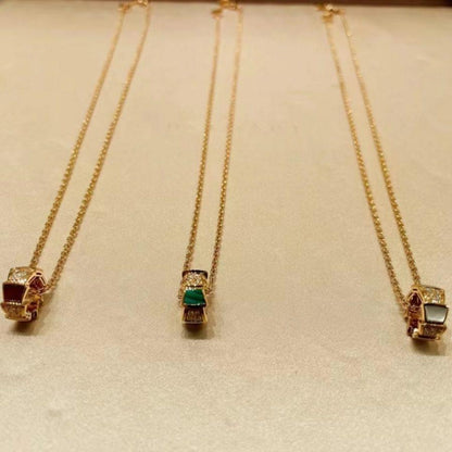 [Super]SERPENTI PEDANT DIAMOND NECKLACE