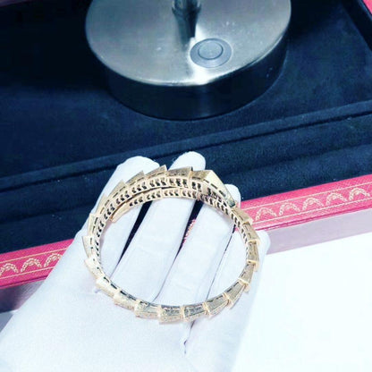 [Super]SERPENTI BRACELET 8MM PINK GOLD DIAMOND