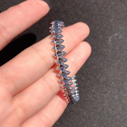 [Super Jewellery]CLASH SILVER BRACELET