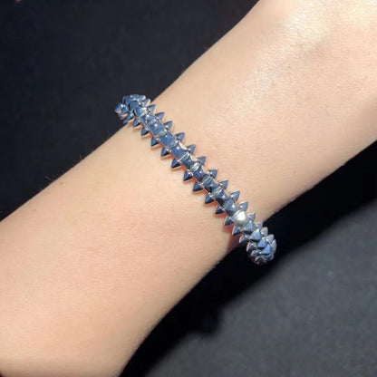 [Super Jewellery]CLASH SILVER BRACELET