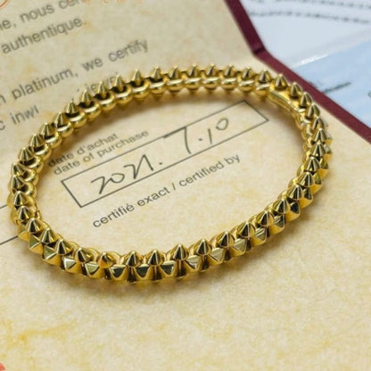 [Super Jewellery]CLASH GOLD BRACELET