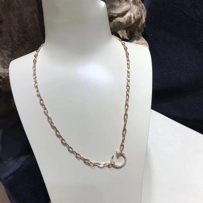 [Super Jewellery]JUSTE NECKLACE DIAMONDS
