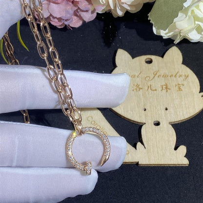 [Super Jewellery]JUSTE NECKLACE DIAMONDS
