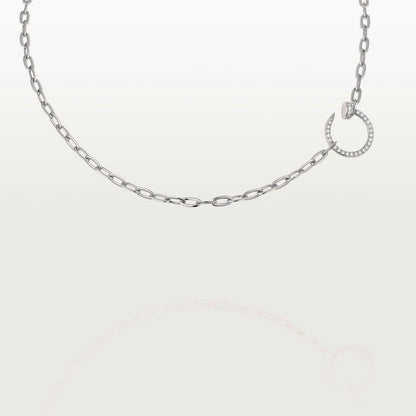 [Super Jewellery]JUSTE NECKLACE DIAMONDS