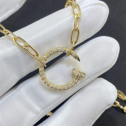 [Super Jewellery]JUSTE NECKLACE DIAMONDS