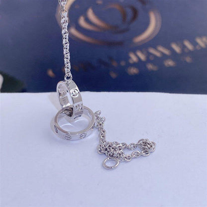 [Super Jewellery]LOVE BRACELET DOUBLE RING