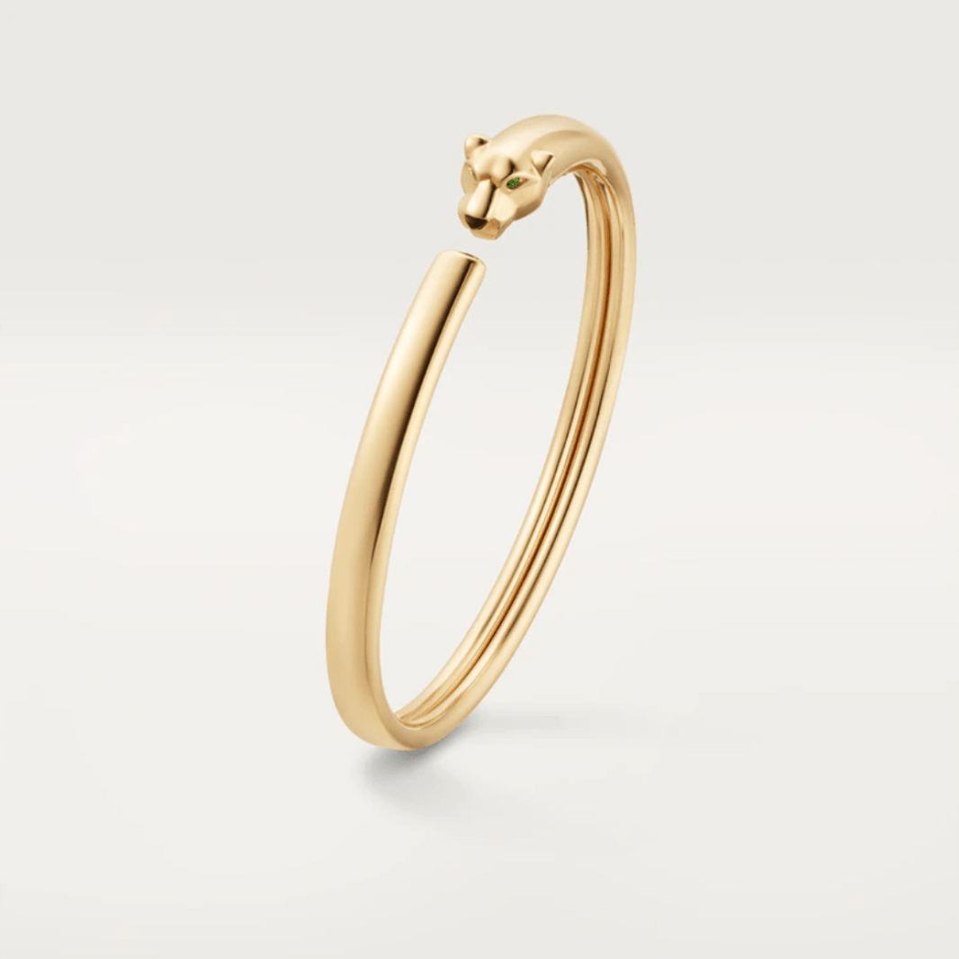 [Super Jewellery]PANTHERE GOLD OPEN BRACELET