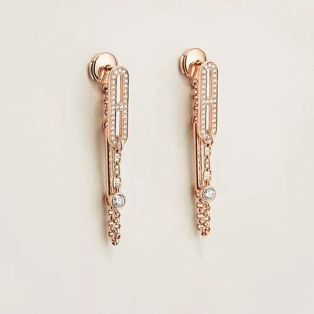 [Super Jewellery]CHAINE CHAOS DIAMOND DROP EARRINGS