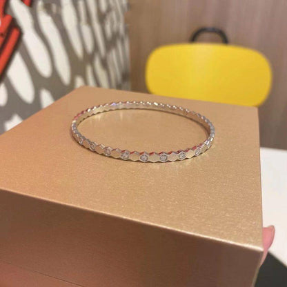 [Super Jewellery]BEE LOVE SILVER DIAMOND BRACELET