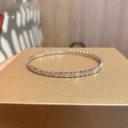[Super Jewellery]BEE LOVE SILVER DIAMOND BRACELET
