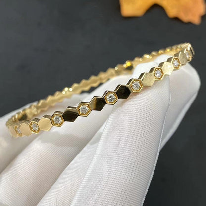 [Super Jewellery]BEE LOVE GOLD DIAMOND BRACELET