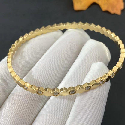 [Super Jewellery]BEE LOVE GOLD DIAMOND BRACELET