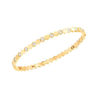 [Super Jewellery]BEE LOVE GOLD DIAMOND BRACELET