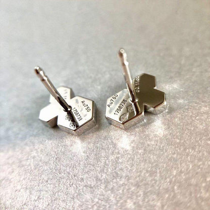 [Super Jewellery]BEE LOVE SILVER DIAMOND EARRINGS
