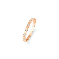 [Super Jewellery]BEE LOVE RING PINK GOLD DIAMOND