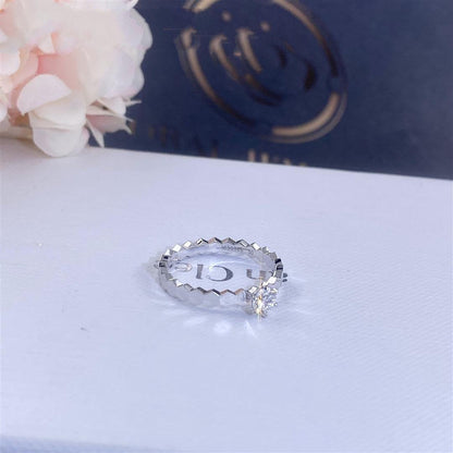 [Super Jewellery]BEE LOVE RING SILVER 1 DIAMOND