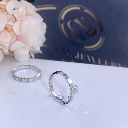 [Super Jewellery]BEE LOVE RING SILVER 1 DIAMOND