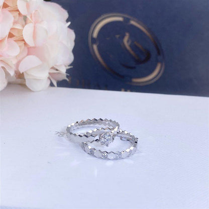 [Super Jewellery]BEE LOVE RING SILVER 1 DIAMOND