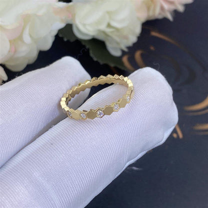 [Super Jewellery]BEE LOVE RING GOLD DIAMOND