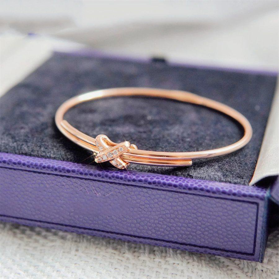 [Super Jewellery]JEUX DE BRACELET PINK GOLD DIAMONDS