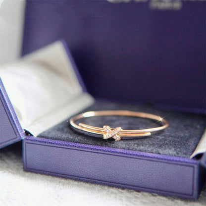 [Super Jewellery]JEUX DE BRACELET PINK GOLD DIAMONDS