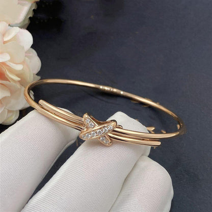[Super Jewellery]JEUX DE BRACELET PINK GOLD DIAMONDS