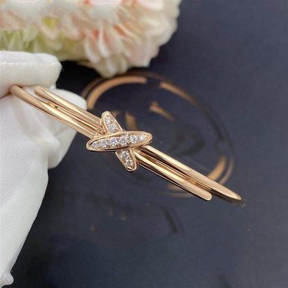 [Super Jewellery]JEUX DE BRACELET PINK GOLD DIAMONDS