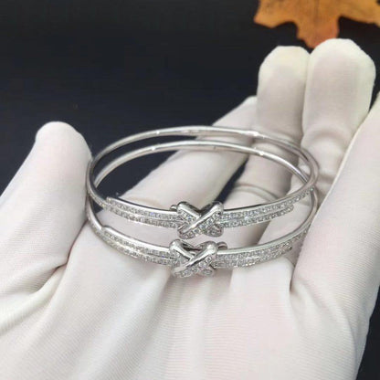 [Super Jewellery]JEUX DE BRACELET DIAMONDS SILVER