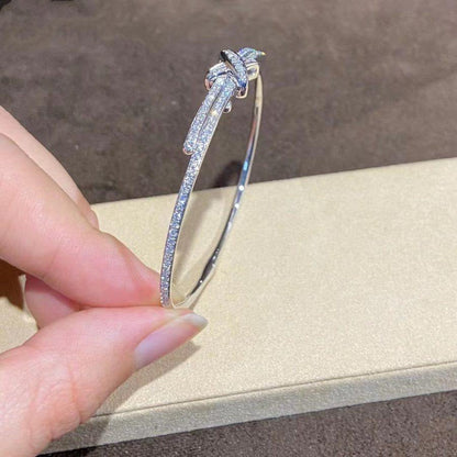 [Super Jewellery]JEUX DE BRACELET DIAMONDS SILVER