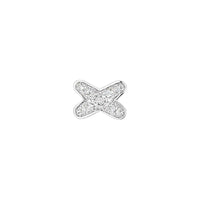 [Super Jewellery]JEUX DE SILVER DIAMOND EARRINGS