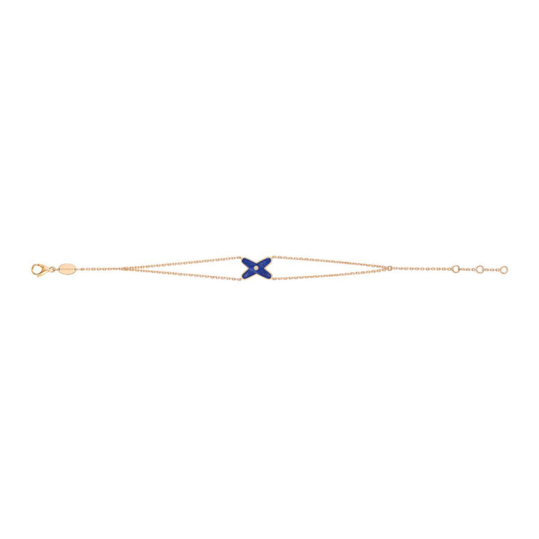 [Super Jewellery]Hollow Design Four-Leaf Clover Flower Shape Bracelet