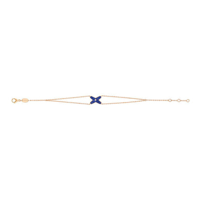 [Super Jewellery]Hollow Design Four-Leaf Clover Flower Shape Bracelet