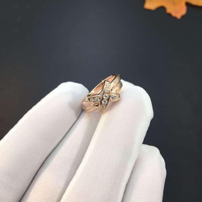 [Super Jewellery]JEUX DE PINK GOLD DIAMOND RING