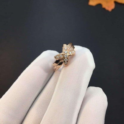 [Super Jewellery]JEUX DE PINK GOLD DIAMOND RING