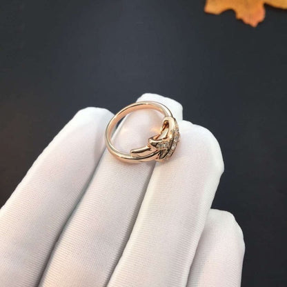 [Super Jewellery]JEUX DE PINK GOLD DIAMOND RING