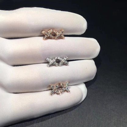 [Super Jewellery]JEUX DE DIAMOND EARRINGS