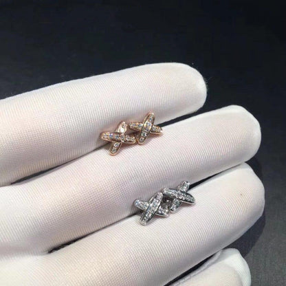[Super Jewellery]JEUX DE DIAMOND EARRINGS