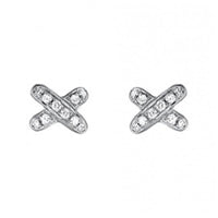 [Super Jewellery]JEUX DE DIAMOND EARRINGS