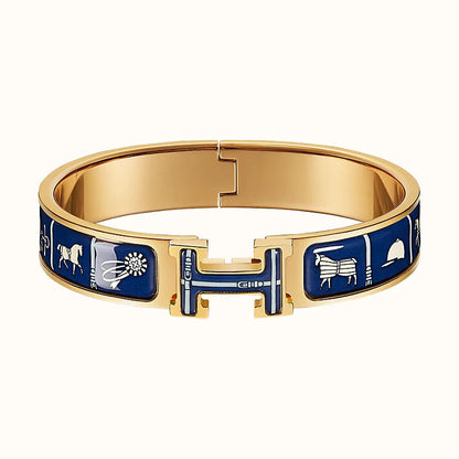 [Super Jewellery]H COUVERTURES DARK BLUE BRACELET