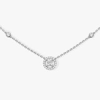 [Super Jewellery]Diamond Necklace 0,20ct Brilliant Shape Joy