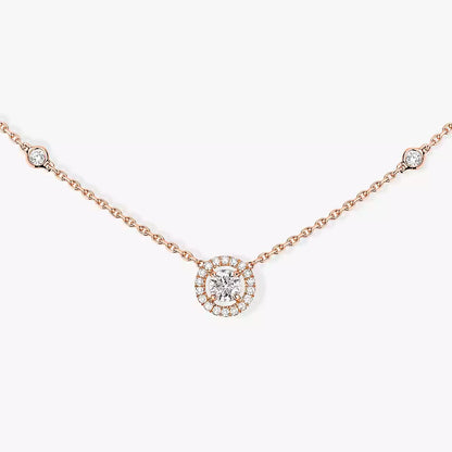 [Super Jewellery]Diamond Necklace 0,20ct Brilliant Shape Joy