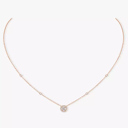 [Super Jewellery]Diamond Necklace 0,20ct Brilliant Shape Joy