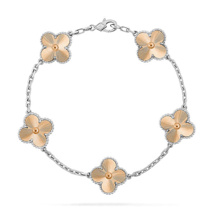 [Super Jewellery] CLOVER 5 MOTIF LASER BRACELET COLLECTION
