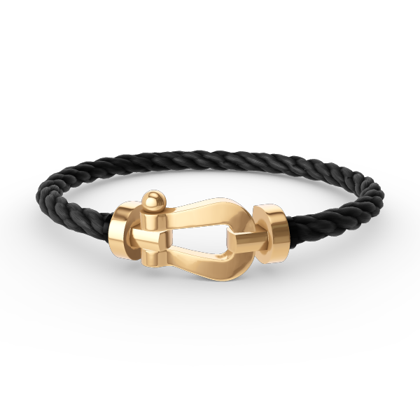 [Super CiCi ]FORCE LARGE HORSESHOE NO DIAMOND BRACELET GOLD